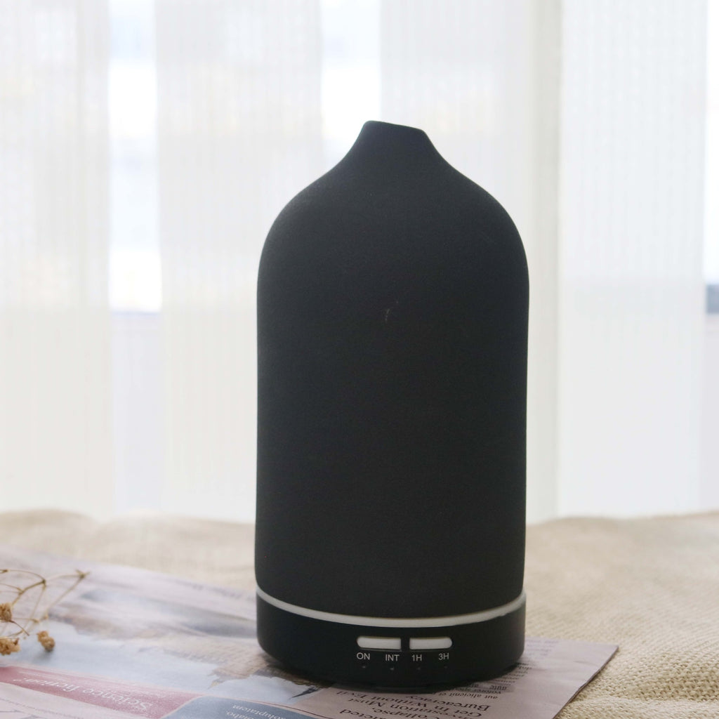 The Arc Stone: Hand-Crafted Ceramic Ultrasonic Diffuser